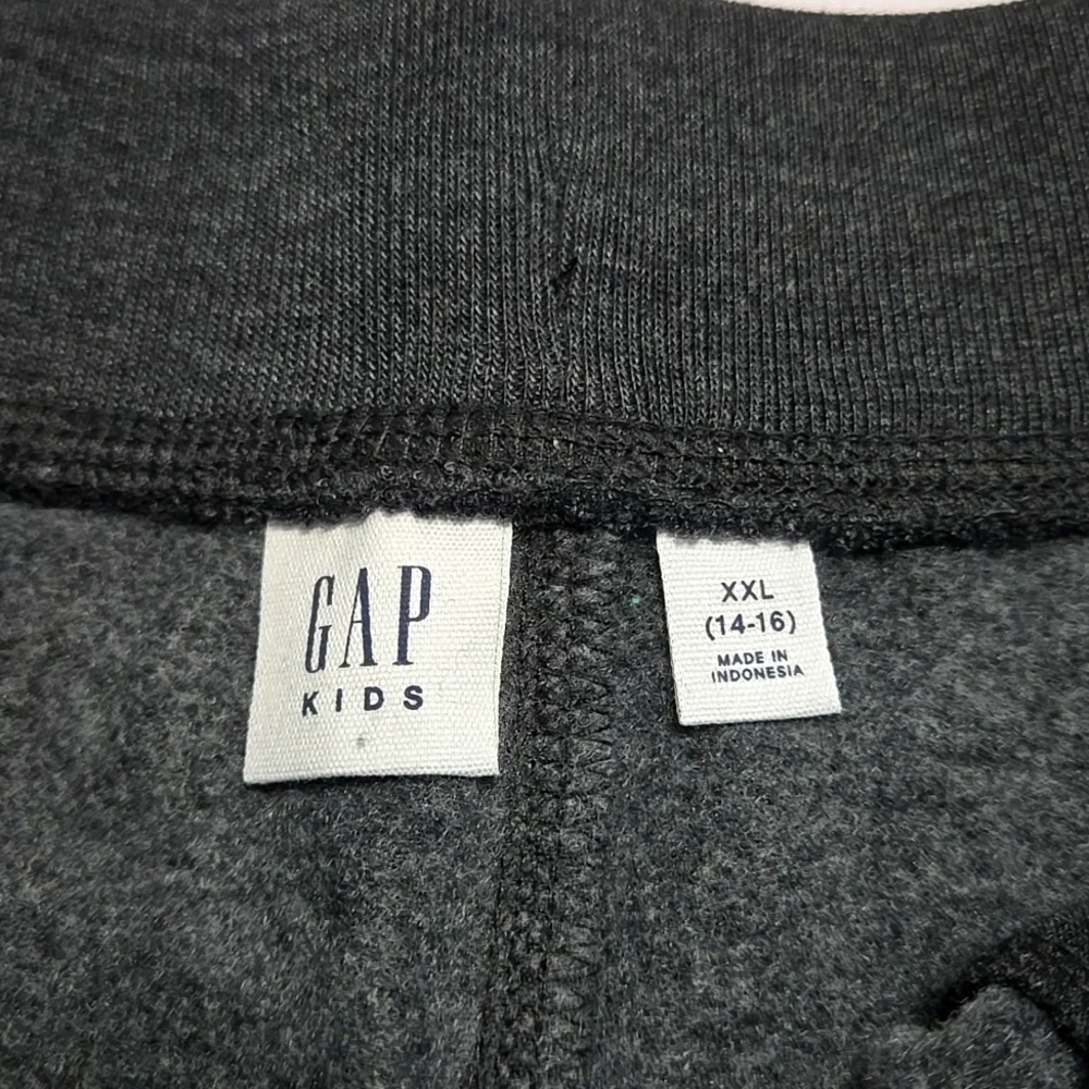 GAP Fleece Joggers - Dark Gray - KIDS Size XXL (14-16) NWT